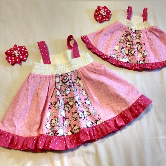 Disney Aristocats Marie My Doll & Me Twirl Dresses & Hairbows - Picture 5 of 8